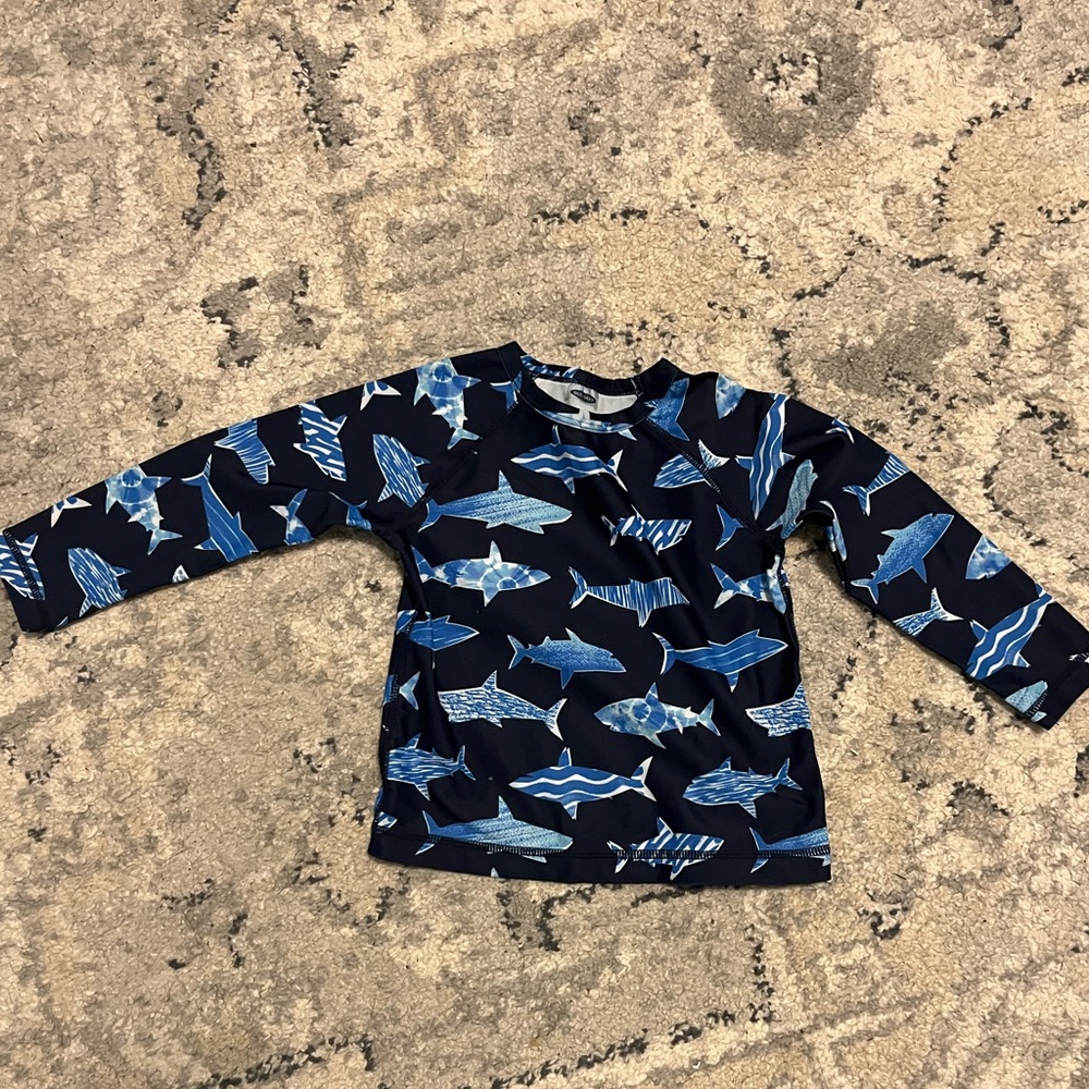 Old Navy long sleeve rashgard 18-24 months